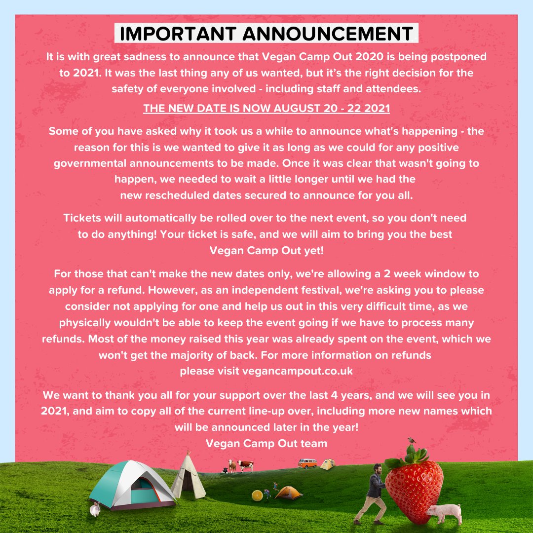 Important announcement