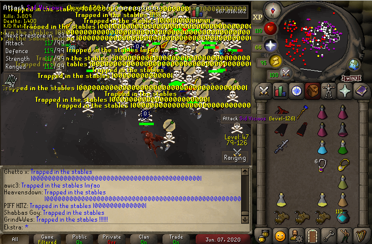 DivineForces's tweet photo. After wasting an entire month on DMM, Team Sweden returns to OSRS and is immediately treated as human shields for ROT &amp; SV, being forced to suicide on their behalf so they could mass a bit longer.... How could anyone treat their allies like this? Swedish lives matter. https://t.co/AMzKfpoRkM