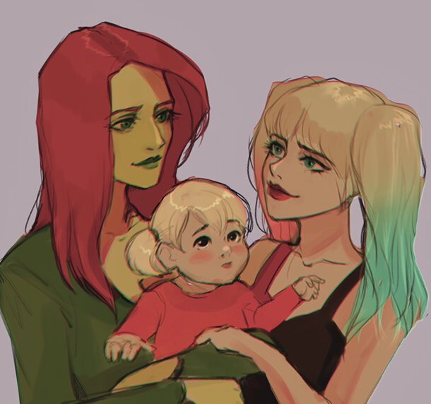 nellyasart's tweet photo. ❗️#ДаВыберу ❗️ #PrideMonth #HarleyQuinn #PoisonIvy https://t.co/rCAVELj660