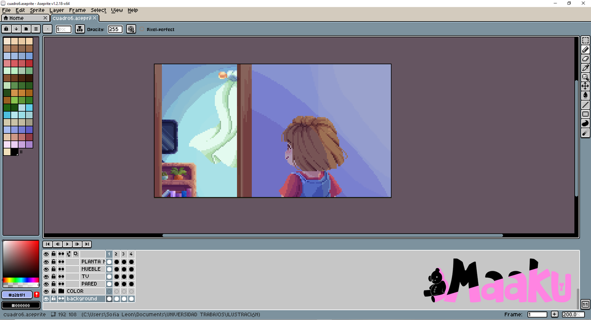 MaakuOfficial's tweet photo. Quiero compartirles los avances que llevamos de los siguientes animatics 😉
- Sofía 
#pixelartist #pixelart #newgame #indiegames #animation https://t.co/9NC6H8wMYL