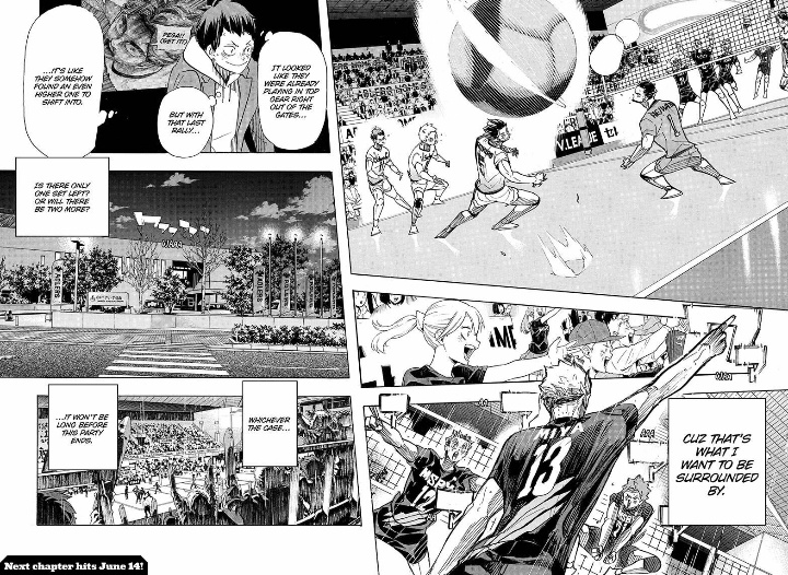 Haikyuu!! Chapter 396
"... It won't be long before this party ends."
Alright, say sike right now.