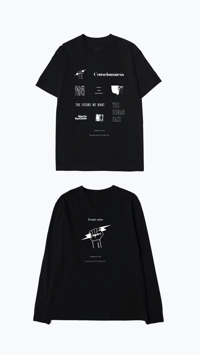 CartoconStore's tweet photo. CARTOCON Peace and Justice BLM tees, 100% of the profits from these tees will be donated to @crer_scotland Coalition for Racial Equality and Rights Scotland and @blklivesmatter (50% each). Available online now https://t.co/gf9rQFrYcq https://t.co/iaiPfkbSf4