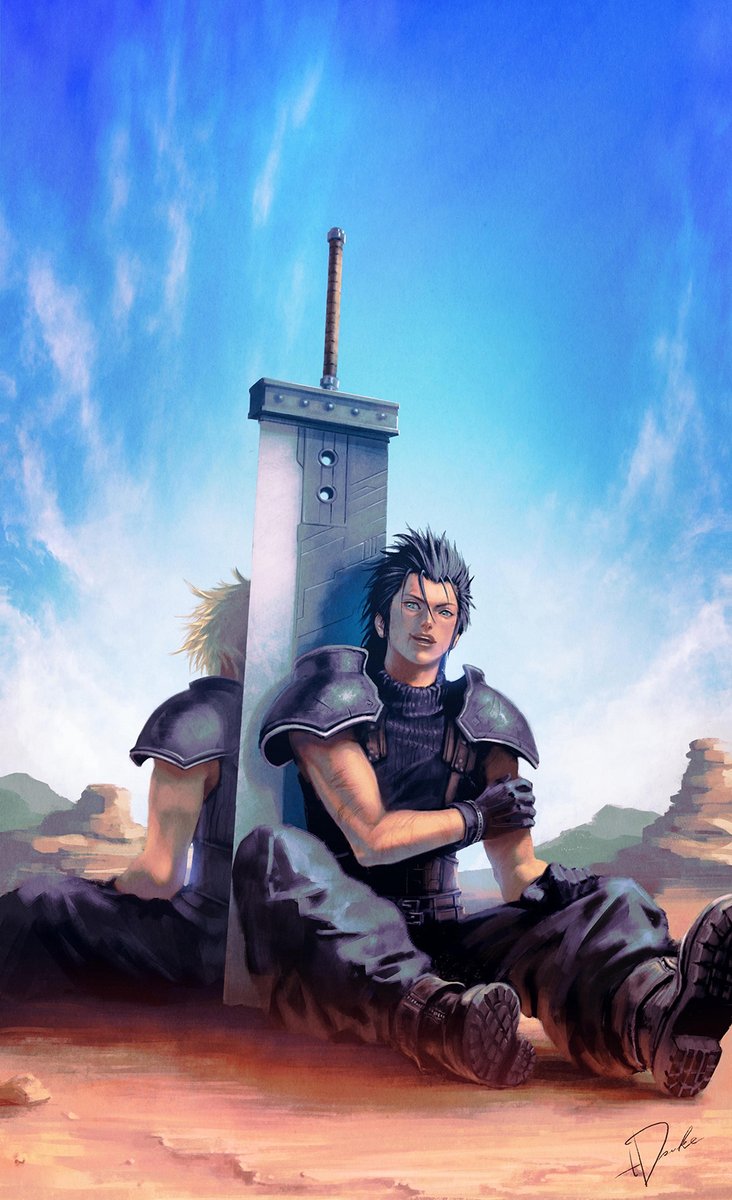 「FF7リメイク ザックス
FF7remake Zack Fair
#FF7R 」|tDsukeのイラスト