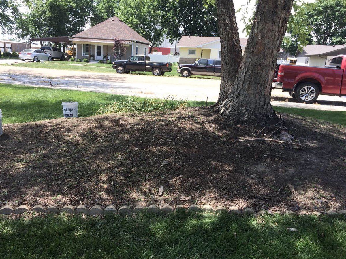 A few of our members who qualified for Nationals last year came and helped pull some weeds at their local church. This was a great way to say thank you for the big donation!