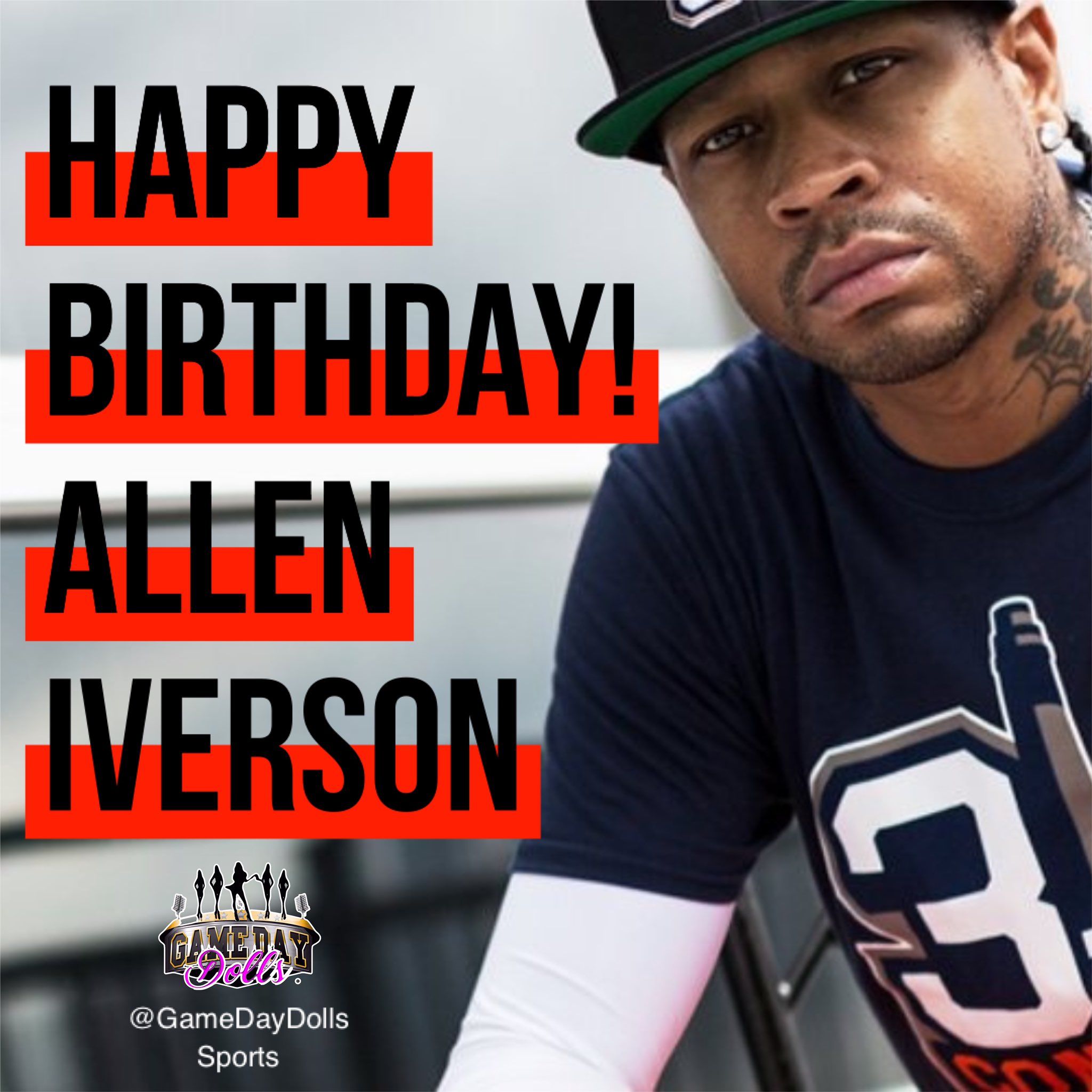 Happy birthday to Allen Iverson!     