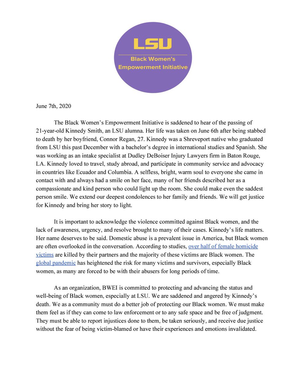 bwei_lsu's tweet image. Protect Black women. It’s not enough to say it, we must do it.