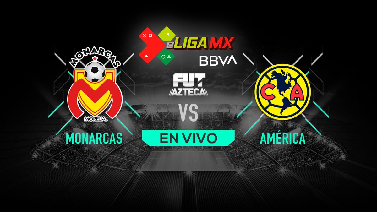 #eLigaMX🎮⚽  

#J17MonarcasVsAmérica 👑🆚🦅
  
¡Cerramos el día con un gran partido! Las Águilas buscan mejorar su posición en la Fiesta Grande. ¡Comienza le mejor transmisión! 🙌

#TuCasaTuCancha 
#CompartimosLaEmoción

🔴 EN VIVO por: bit.ly/2V0jUyC