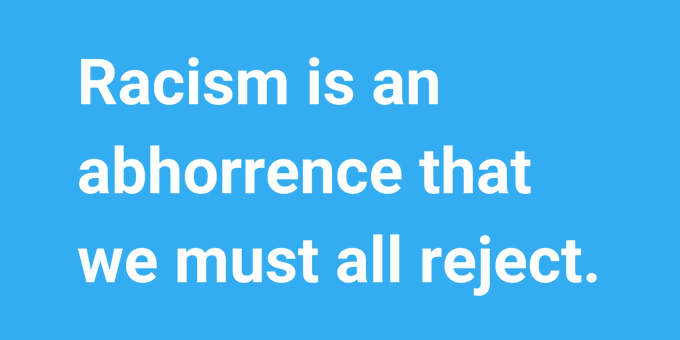 "Diversity is a richness - never a threat.

Racism is an abhorrence that we must all reject"  - <a href="/antonioguterres/">António Guterres</a>

The time is now. Stand up against racial discrimination. Because we are stronger together.

#FightRacism #StandUp4HumanRights