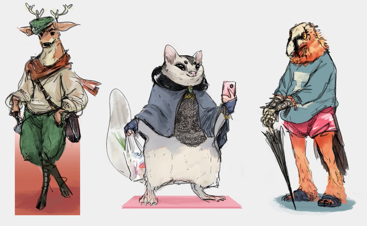 nobbys_art's tweet photo. warmup designs from the bailfund donation stream earlier, I'll put another up later today https://t.co/g9zXsXDSMG