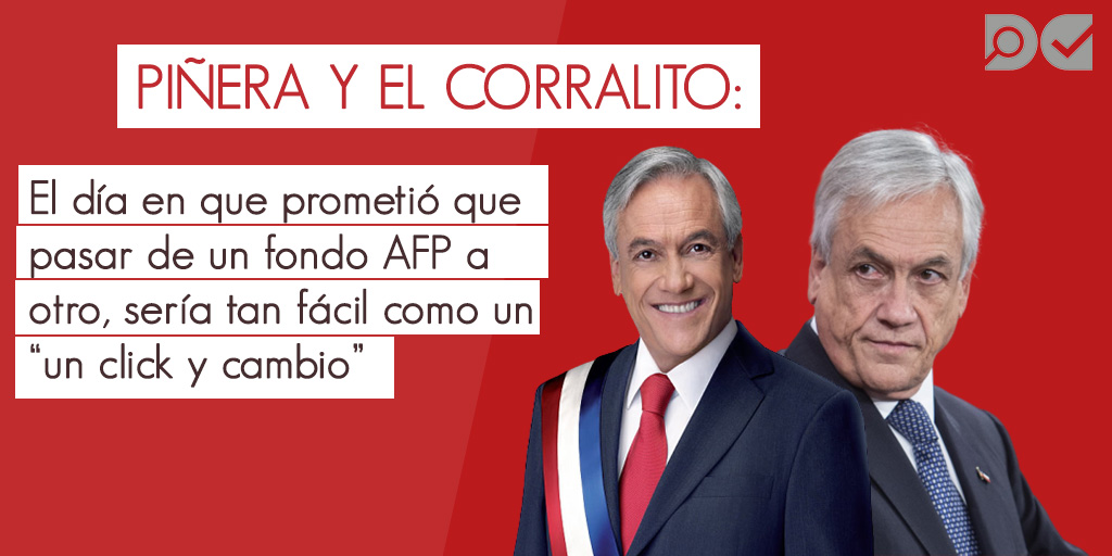 DecodificadorCl's tweet photo. #ElAyudamemoria
En el Programa de gobierno 2018-2022 del entonces candidato @sebastianpinera, se planteó la creación de aplicación “Un click y cambio” para facilitar la libre elección de los usuarios; levantando las restricciones al cambio de fondo...
SIGUE
#AFP #corralitoafp https://t.co/CEV2zjOr8X
