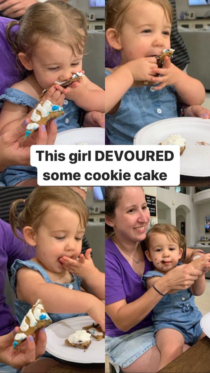 Hamann_Music's tweet photo. Well, it seems aAddi got the Namkin cookie cake obsession gene ๐คฃ #greatamericancookiecompany #nonecompare https://t.co/wZ3l6IXnfm