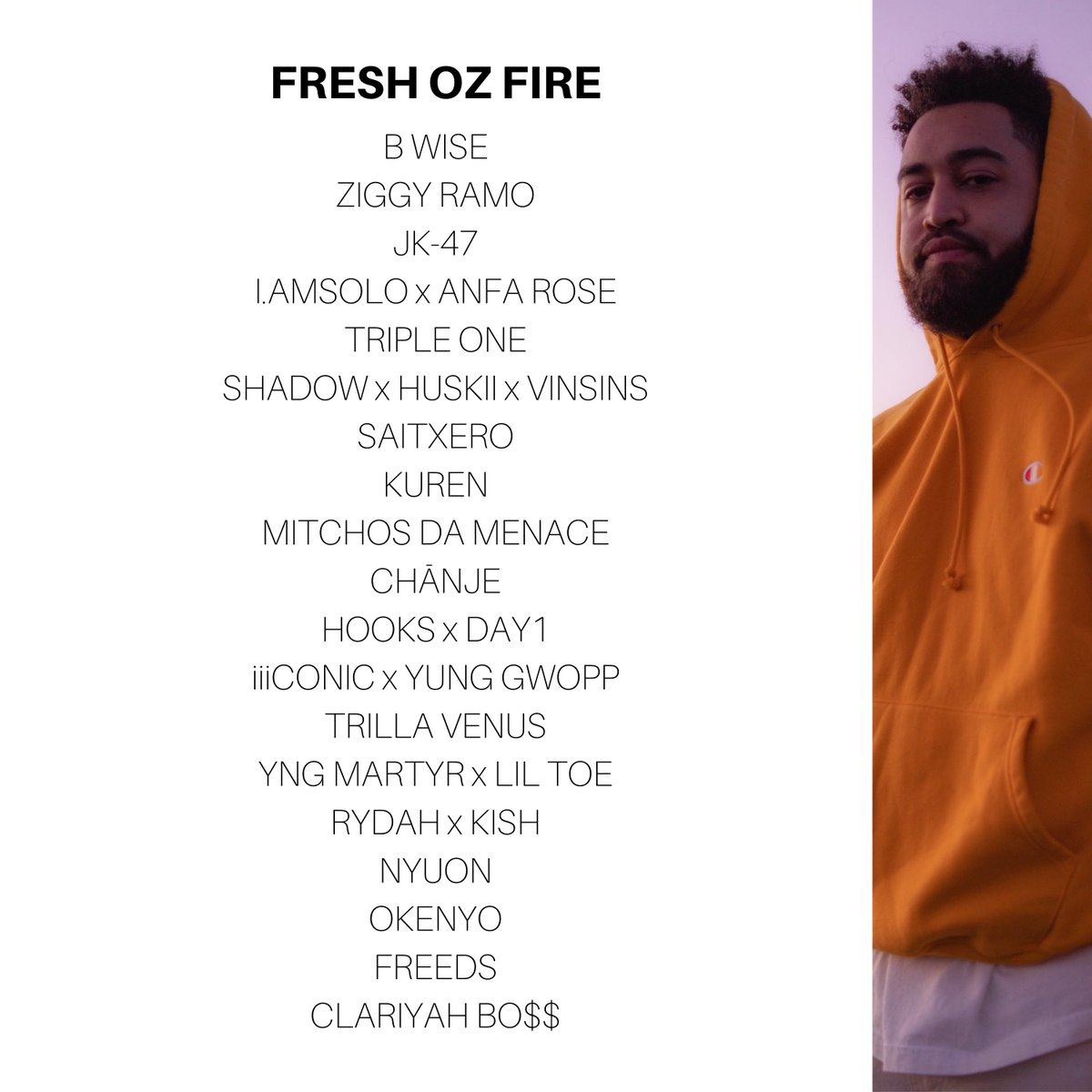 Fresh Spotify playlist update: spoti.fi/2xfKjix

ft. <a href="/UgottaBWISE/">B WISE</a> <a href="/ZiggyRamo/">Ziggy Ramo</a> <a href="/1800_Shadow/">SHADOW</a> <a href="/Kurenmusic/">Kuren</a> <a href="/iiiconic/">けん</a> + more...