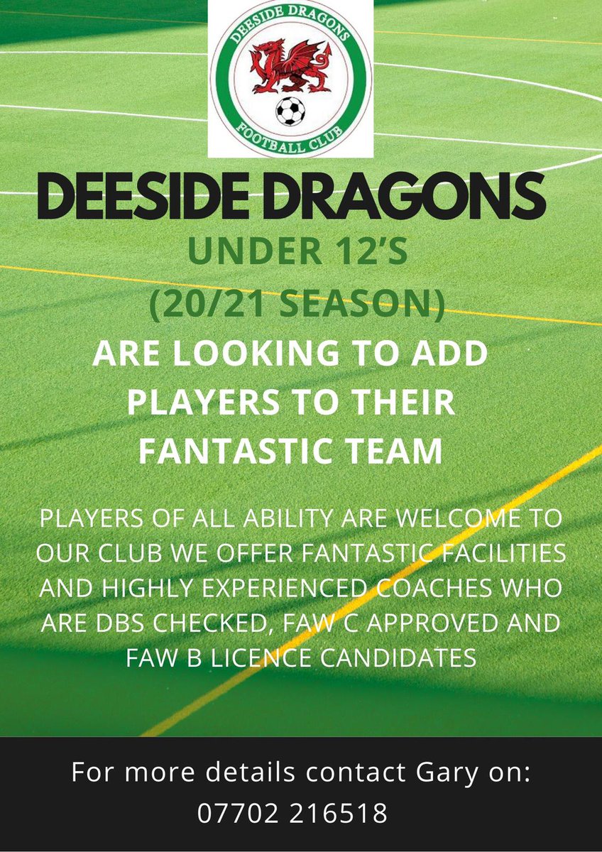 Deeside Dragons FC tweet media
