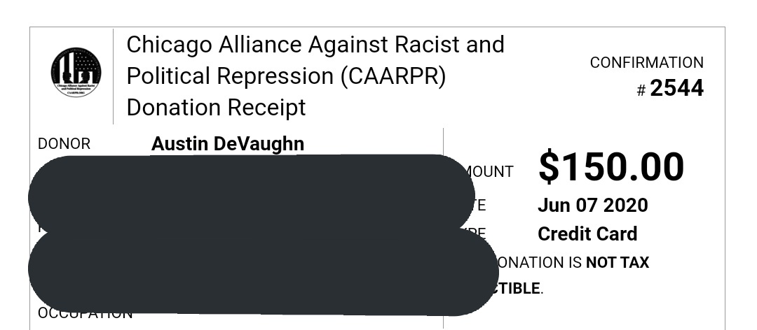 Thank you so much to everyone who tipped me during <a href="/DragMatinee/">Drag Matinee</a> show showcasing specifically black performers. I was able to match and donate coin to <a href="/CAARPRNow/">The Chicago Alliance</a> a organaztion that I found via simple research.
