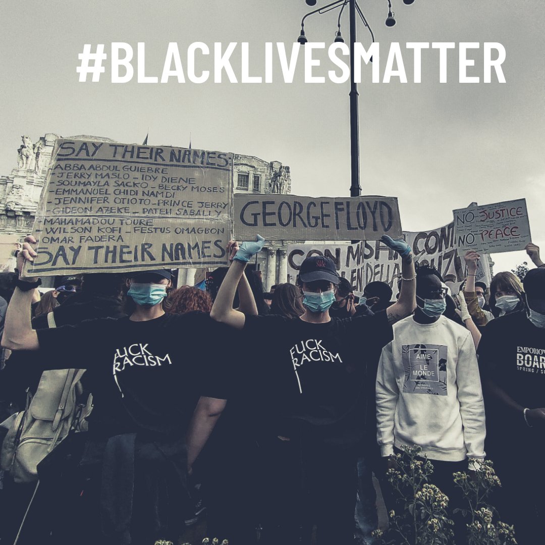 #Milan #BLM #FuckRacism
