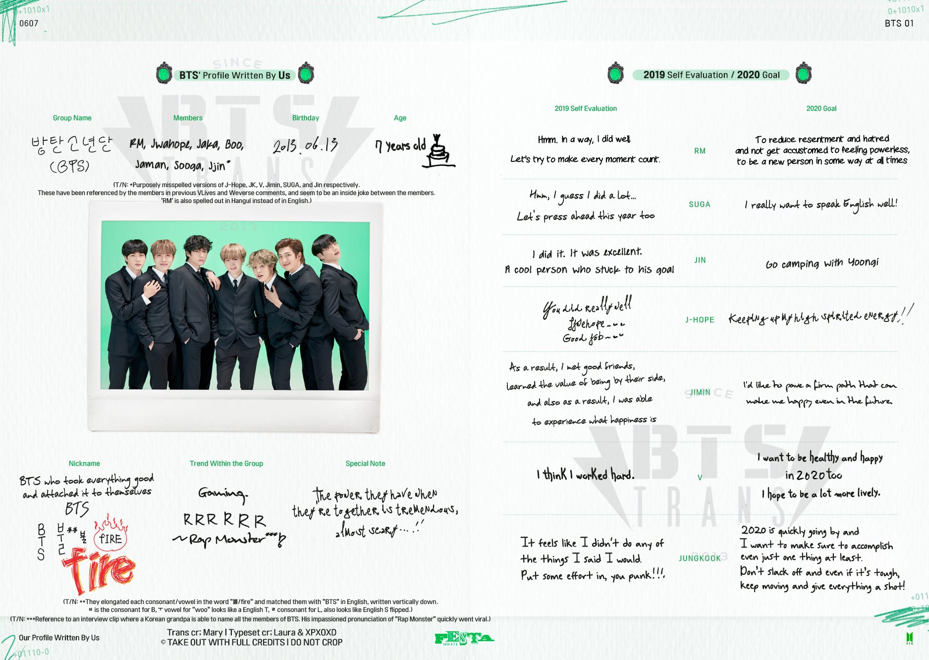 Bts Translations Bangtansubs Full English Translation Thread btsfesta Bts Profile 1 Translation Pages 1 3 Bts Folder With All Translated Pages In Hd T Co Exyyx98urw T Co Smpvrweinw