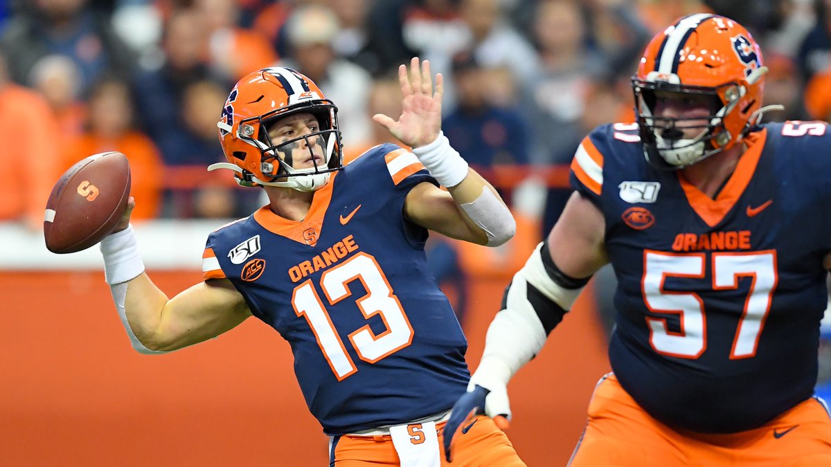 The only QB in college football with multiple TDs on throws 50+ yards downfield

🚀Tommy Devito, Syracuse