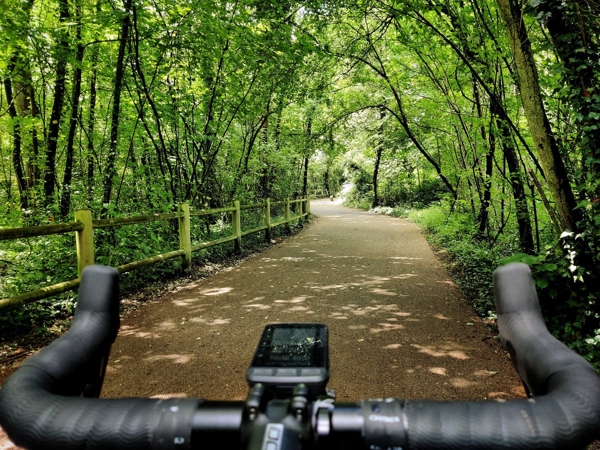 50 shades of green #viarhona #bike #lyon