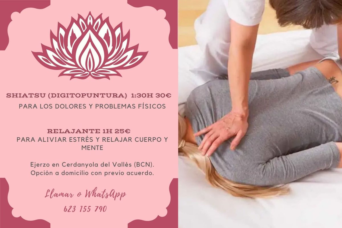 Una amiga és massatgista i ara mateix està en una situació una mica complicada. M'ajudeu a difondre? 🙏🏼