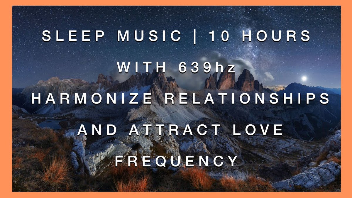 todaymeditate's tweet photo. Harmonize Relationships + Attract Love With 639hz Solfeggio Frequency Music

Watch Now: https://t.co/Z7rRUYZwLB

Head over to Relaxing Meditation Music And Peaceful Sounds Youtube Channel and subscribe!

Let's yoga, meditate, study and sleep better, through peaceful music! https://t.co/NgjresBvyA