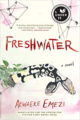 FRESHWATER by Akwaeke Emezi: Ada, born “with one foot on the other side,” has a head full of gods. As she gets older, especially after she comes to the US for college, those gods become increasingly assertive—until Ada herself is lost. A blazing work, with exquisite prose.