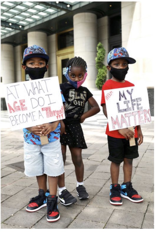 kennethcolereal's tweet photo. This movement is for our kids...and their kids. #NobodyIsBornRacist. #ProtestStyle #BlackLivesMatter https://t.co/OqBWaoIVvq
