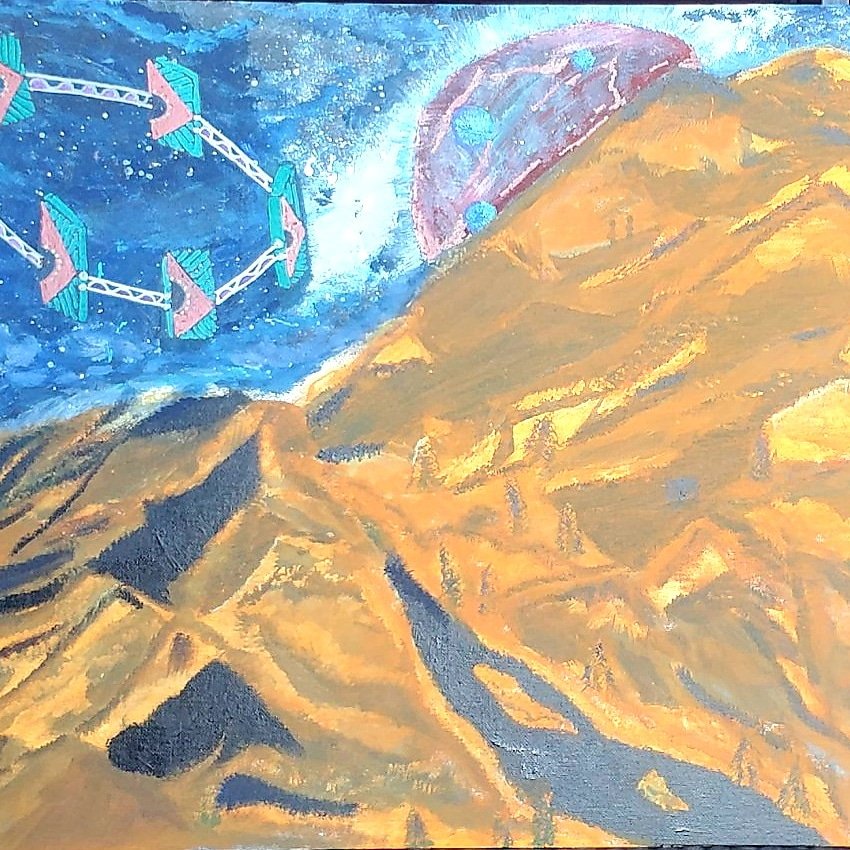 ewokecreations's tweet photo. Space mystry- abstract
#abstractpainting #SpaceshipEarthSunday #universe #painting #ArtistOnTwitter #art #expressionism #abstractspaceart #mystry https://t.co/XipajvsXUs