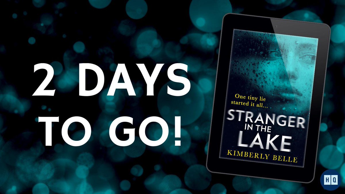 Only 2 days until Stranger in the Lake is out! The #countdown with @KimberlySBelle is on! 🎉🎊 amzn.to/3dArc2H #lovebooks