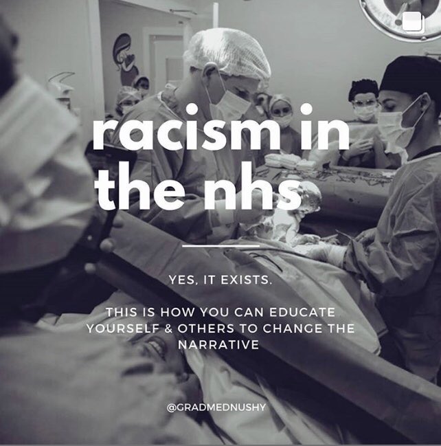 drsarakhalid's tweet image. Racism in the NHS
