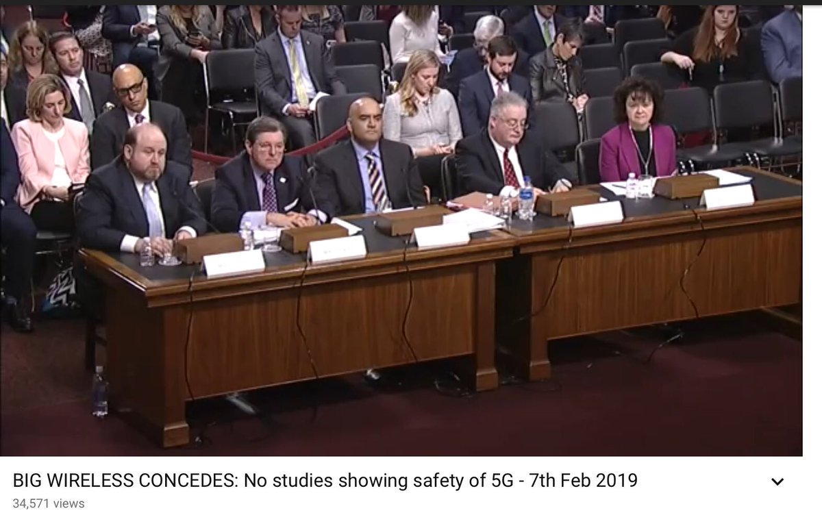 BIG WIRELESS CONCEDES: No studies showing safety of 5G - 7th Feb 2019 - YouTube #CorporateScum forced to admit it: *** NO INDEPENDENT SCIENTIFIC STUDY OF  #5G HEALTH EFFECTS***None Nada Zerowatch for yourself! 2. / 
