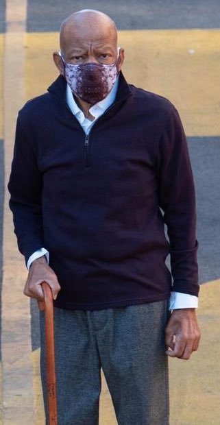 Son of Selma, John Lewis, 
on #BlackLivesMattter Plaza.
—battling cancer in a pandemic
—STILL fighting. 

A real one. RESPECT