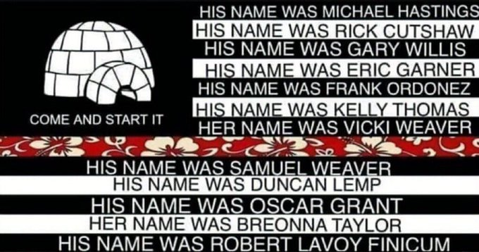 KilldozerSZN's tweet photo. A reminder that the boogaloo isn't a white nationalist movement (Unlike what the media would tell you) https://t.co/kivhAsQhyB