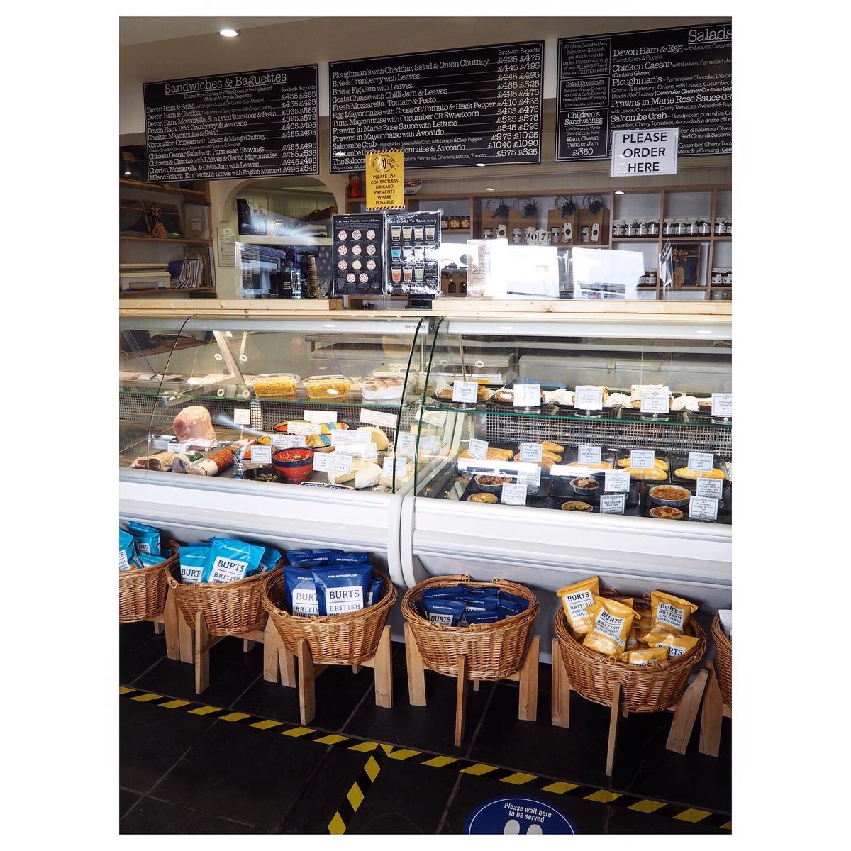 After a lot of planning, organising and waiting for social distancing methods to arrive, this weekend we finally managed to open the doors and welcome everybody in. And so far so good...shorturl.at/eTVX2

#Salcombe #Malborough #Kingsbridge #Open #Collection #Delivery #Deli #Devon