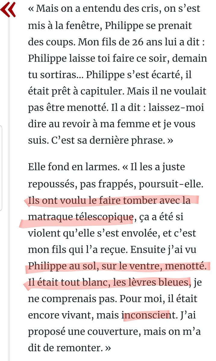 2019-Drancy: Phillippe F., 36 ans, menotté au sol, il subit un étranglement de la part d’un policier. Il décède une heure plus tard.L’autopsie conclut à une asphyxie.