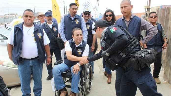 He made many enemies and there were several attempts to kill him, both from organized crime and from the inside. While in Juárez, he was gunned down and his injuries left him paralyzed from the waist down, he's now in a wheelchair. 4/16