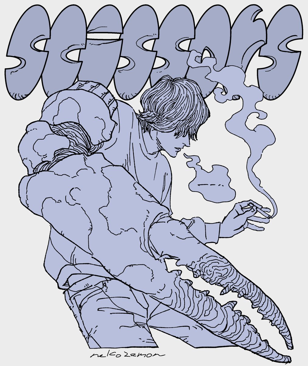 「Scissors
#SUZURI夏のTシャツセール 

https://t.co」|ねこぜもんのイラスト