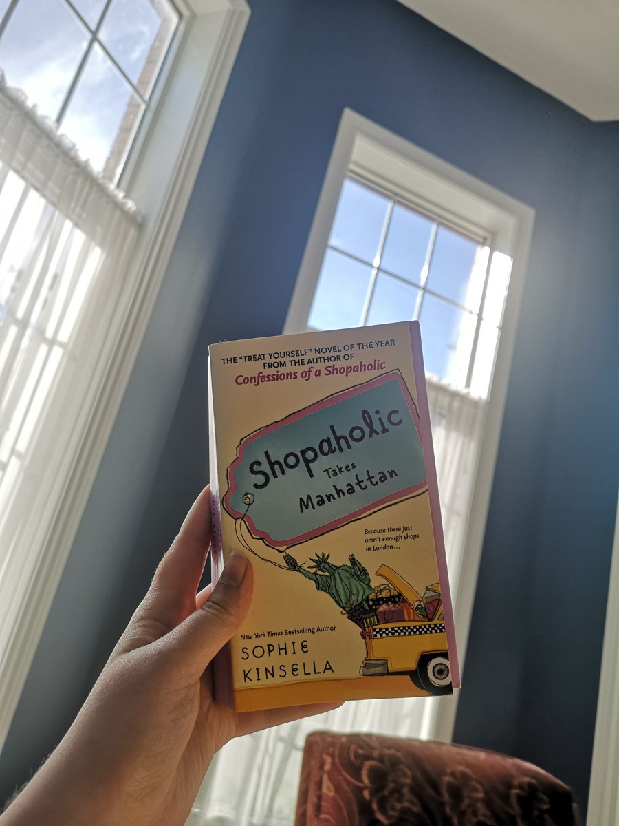 I enjoyed this book more than the first! It's such a guilty pleasure type of series. I love the fashion, humor, love, and improving oneself. I just wish Rebecca would learn from her mistakes and stop making them!Shopaholic Takes Manhattan by Sophie Kinsella 