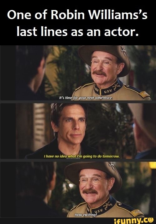 NotYourTC's tweet photo. This makes me cry... 🥺😢😭
#robin #williamss #last
https://t.co/v8Dr73nAap
#iFunny https://t.co/ZXlIWdlkaD