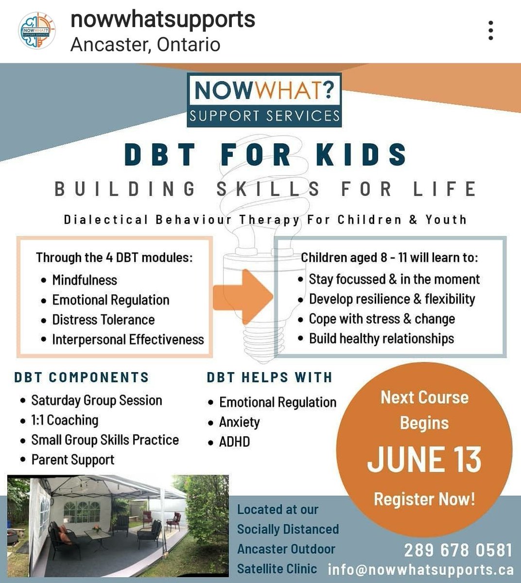 rsrodak's tweet photo. If you know of anyone looking for resources to help their 8-11yo deal with anxiety, ADHD, ASD, emotional regulation or behavioural challenges this summer, this course is a pretty amazing opportunity to learn some long term skills and build a supportive peer group. https://t.co/RMpaGuJUWu