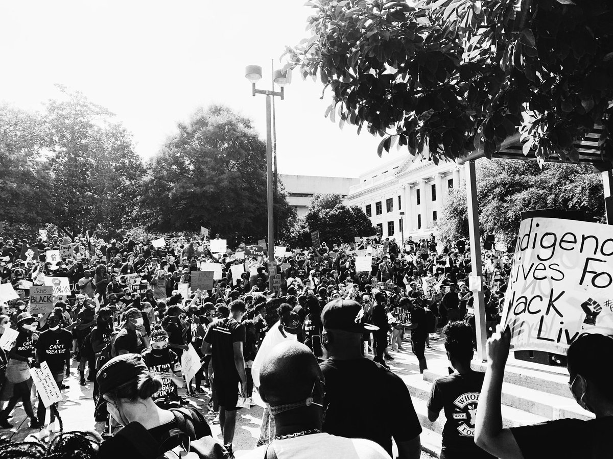 princessxdaniel's tweet photo. From Greensboro’s protest 👊🏾👊🏾👊🏾👊🏾👊🏾 https://t.co/IWC04d11Pv