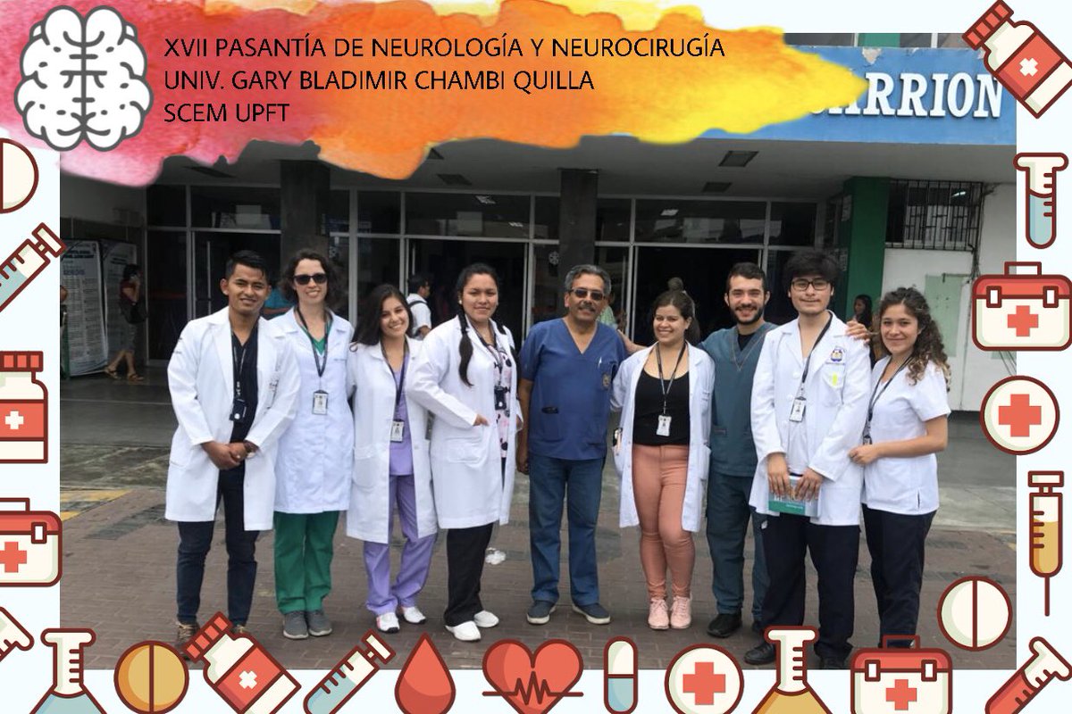 CpriiFelsocem's tweet photo. 🌎PROYECTO: EXPERIENCIA EN UNA PASANTÍA💙

📍XVII Pasantía de Neurología y Neurocirugía 🇵🇪 

📍Fotos proporcionadas por el pasante: Univ. Gary Bladimir Chambi Quilla - SCEM UPFT

#ExperienciaEnUnaPasantia #CPRII #FELSOCEM #ZonaB_FELSOCEM #SCSF #Peru https://t.co/lNWBvFJrr2