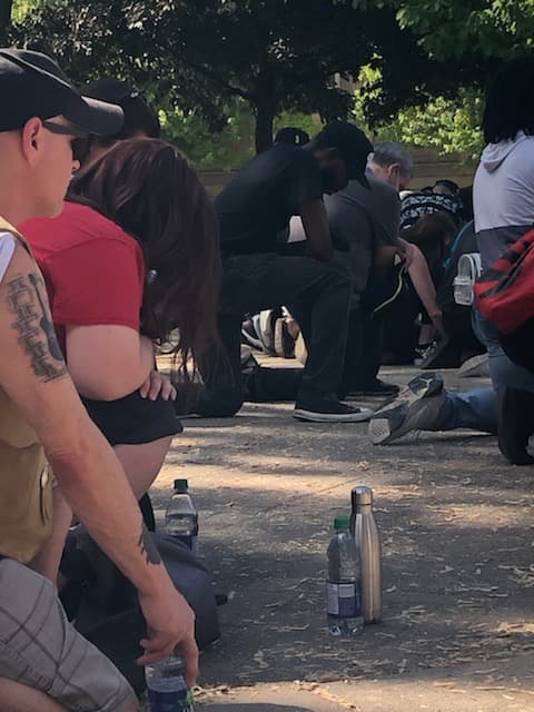 𝟏𝟐. 𝐏𝐫𝐨𝐭𝐞𝐬𝐭.Go out into your communities and advocate for real change.Members of our team attended the Oshawa, Ont., protest this afternoon – here are some photos. #BlackLivesMatter  