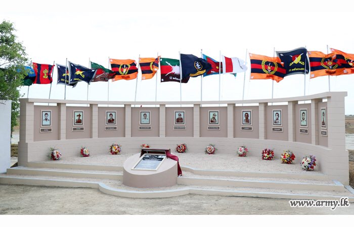 In Araly, Jaffna, another monument to Lt Gen Kobbekaduwa