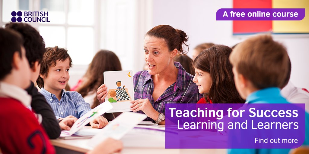 veBritish's tweet photo. Attention Teachers! Our MOOC "Teaching for Success: Learning and Learners" will start again on 15 JUNE. The course will help you develop the skills and practices you need for your continuing professional development. Join for free: https://t.co/gHBqwVqPR7
#FLsuccessfulLessons https://t.co/WapE3NyFBP