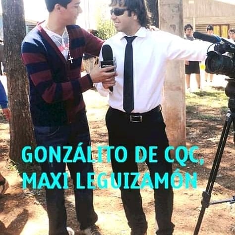 MAXILEGUIZA16's tweet photo. Recuerdito con Gonzalito de CQC (El Trece) https://t.co/n5KlsgbpPW