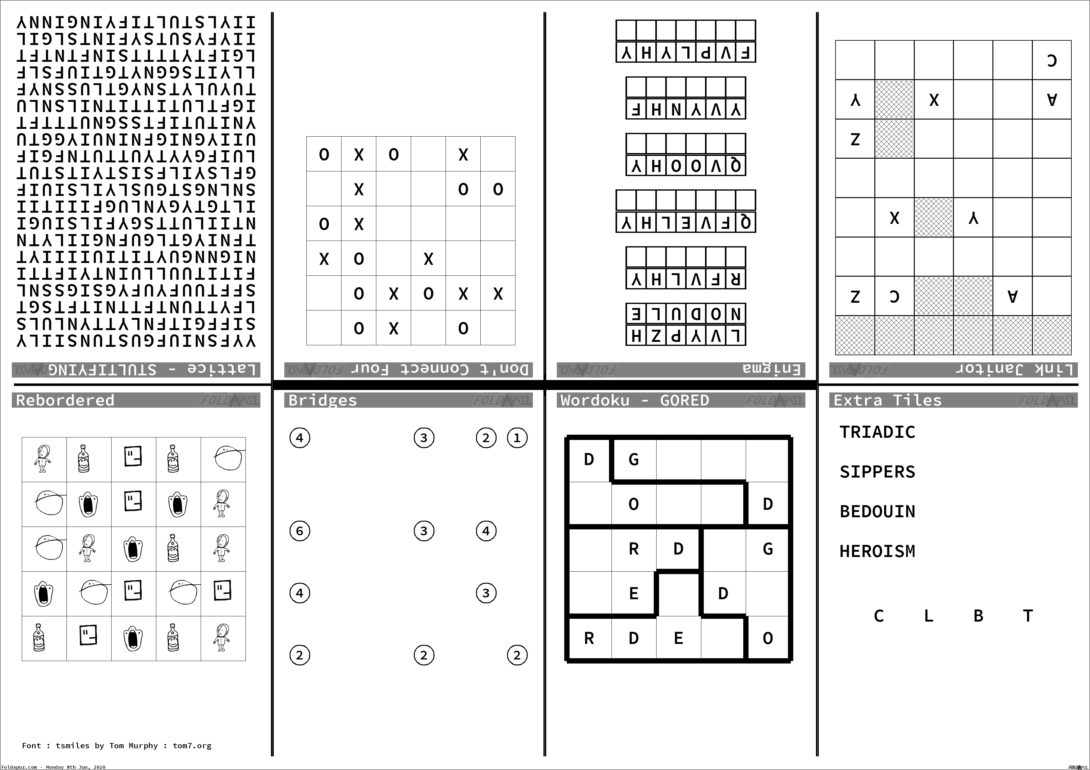 Paper puzzles sale