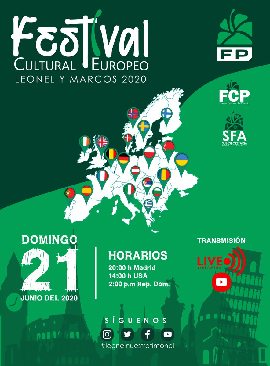 amoajustd's tweet photo. Festival Cultural Europeo...La historia Cultural de los dominicanos en Europa domingo 21 de junio a las 20 horas madrid y 2 de la tarde USA y https://t.co/6hG4Xb3yFe https://t.co/B7yYz6FZQ4 https://t.co/JhZ6DWfXV2