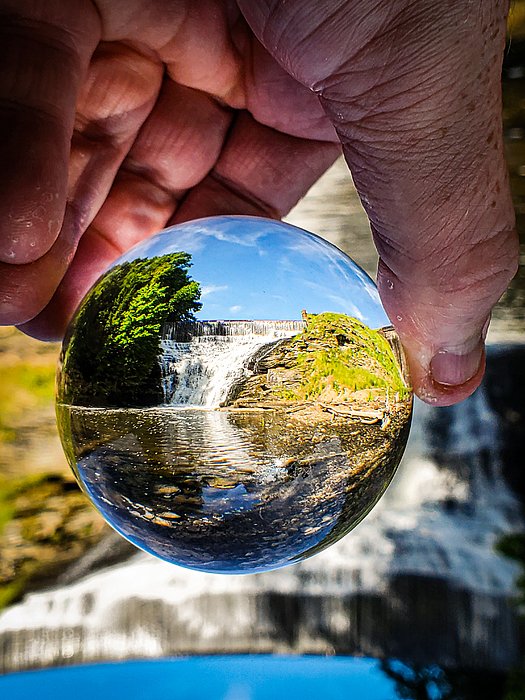 JRWPhotographer's tweet photo. New artwork for sale! - "Lensball Waterfalls " - https://t.co/TvVByHQ6rD @fineartamerica https://t.co/EjzQ7pNm3x