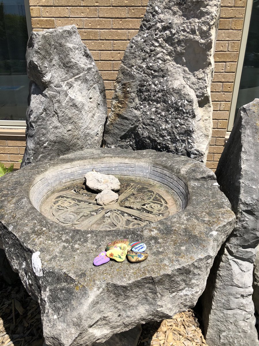 GoldsackLisa's tweet photo. Thinking of all residents and staff at Sisters of St. Joseph London and St. Joseph’s Hospice.  #RocksOfHope https://t.co/m3pJQhmpcN