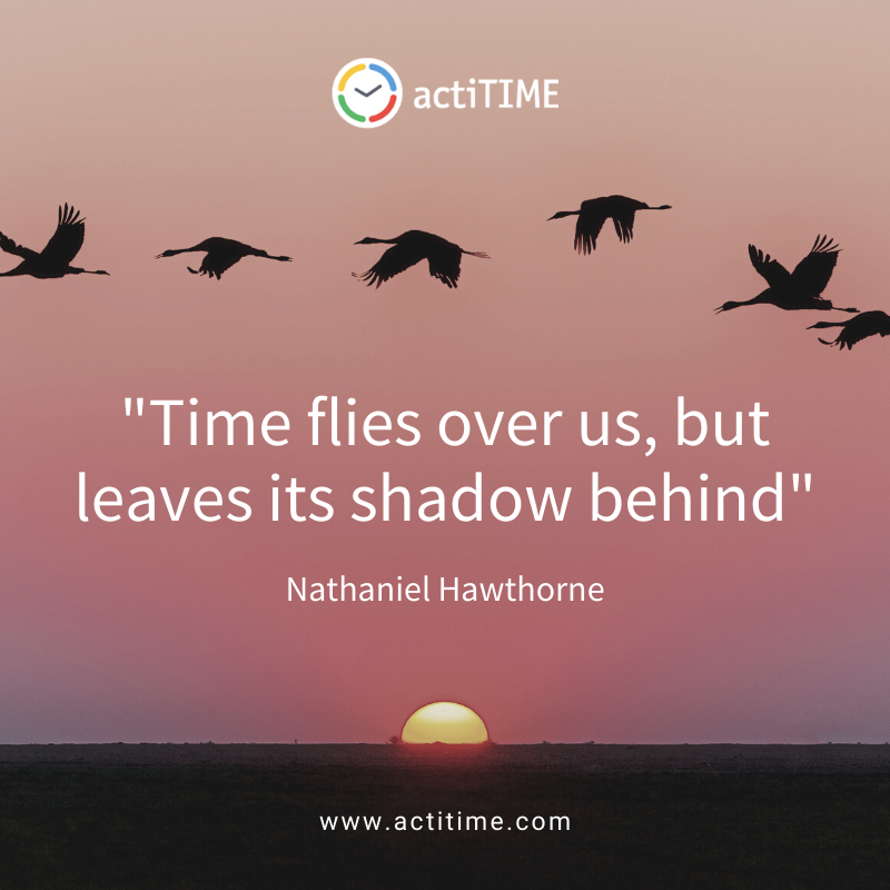 quotes about time flying by